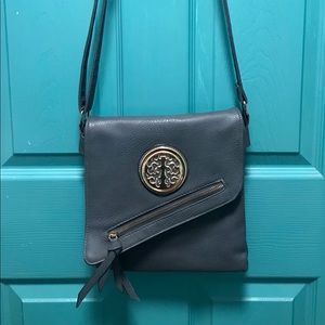 Gessy Dark Gray Vegan Cross Body Bag
